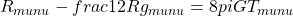 R_{munu}-frac{1}{2}Rg_{munu}=8pi G T_{munu}