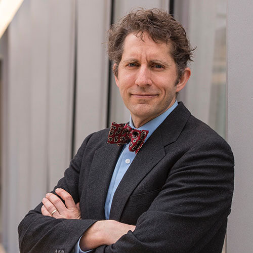 James Evans, director of the the newly-funded Metaknowledge Center, at the University of Chicago's Manseuto Library Monday, Feb. 11, 2013.    (Photo by Robert Kozloff)